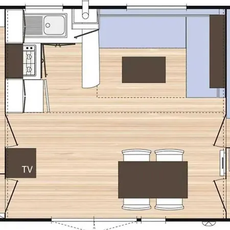 Mobilhome 4 Etoiles - Piscine - Efceid Semesterbostad *